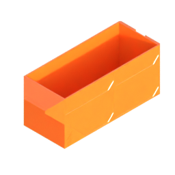 Render of MODULITH 185 Classic Drawer - 1W-1.5H